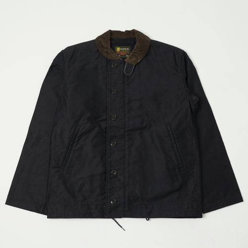 Buzz Rickson's ‘Aviation Associates’ N-1 Civilian Model Deck Jacket - Navy