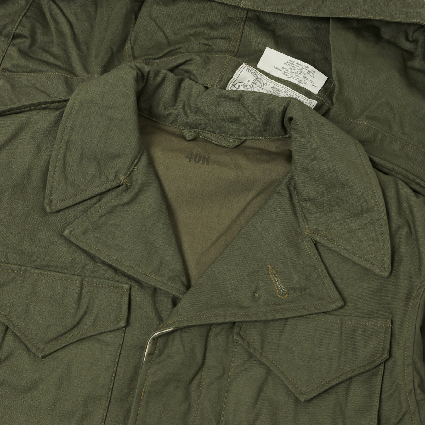 Buzz Rickson's U.S. Army M-1943 Field Jacket - Olive Drab