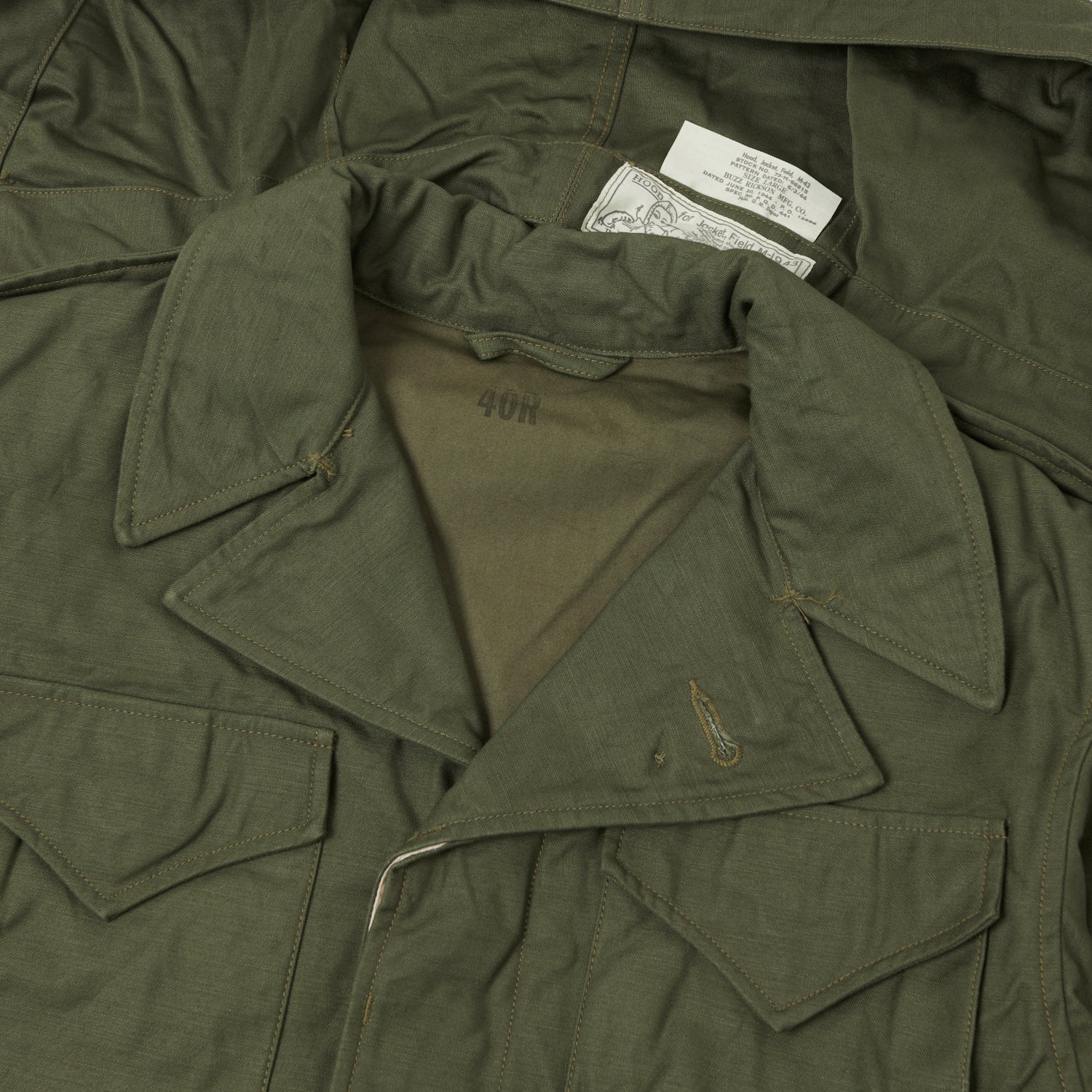Buzz Rickson's U.S. Army M-1943 Field Jacket - Olive Drab