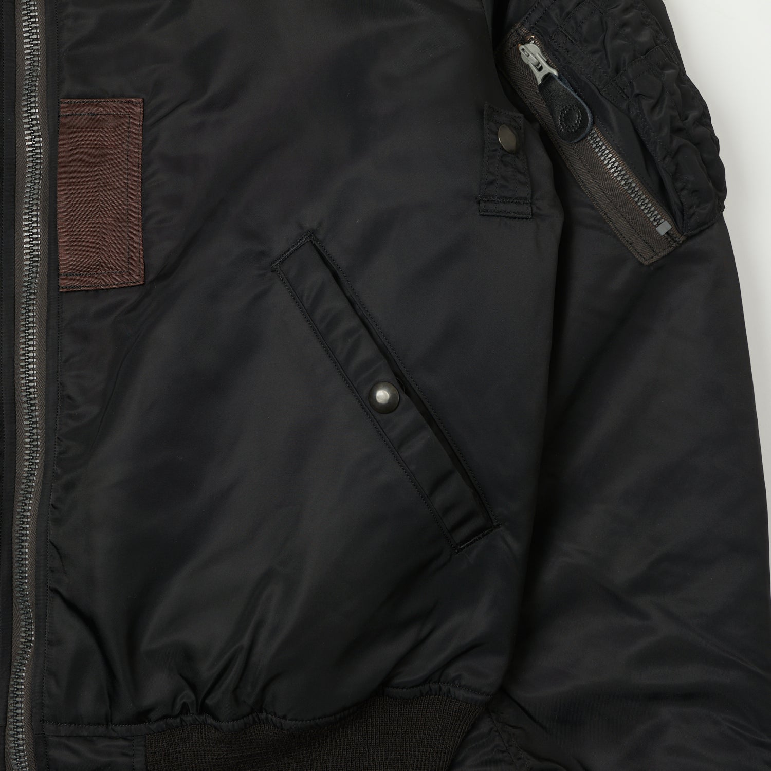 Buzz Rickson's x William Gibson MA-1 'Albert Turner & Co' Flight Jacket - Black