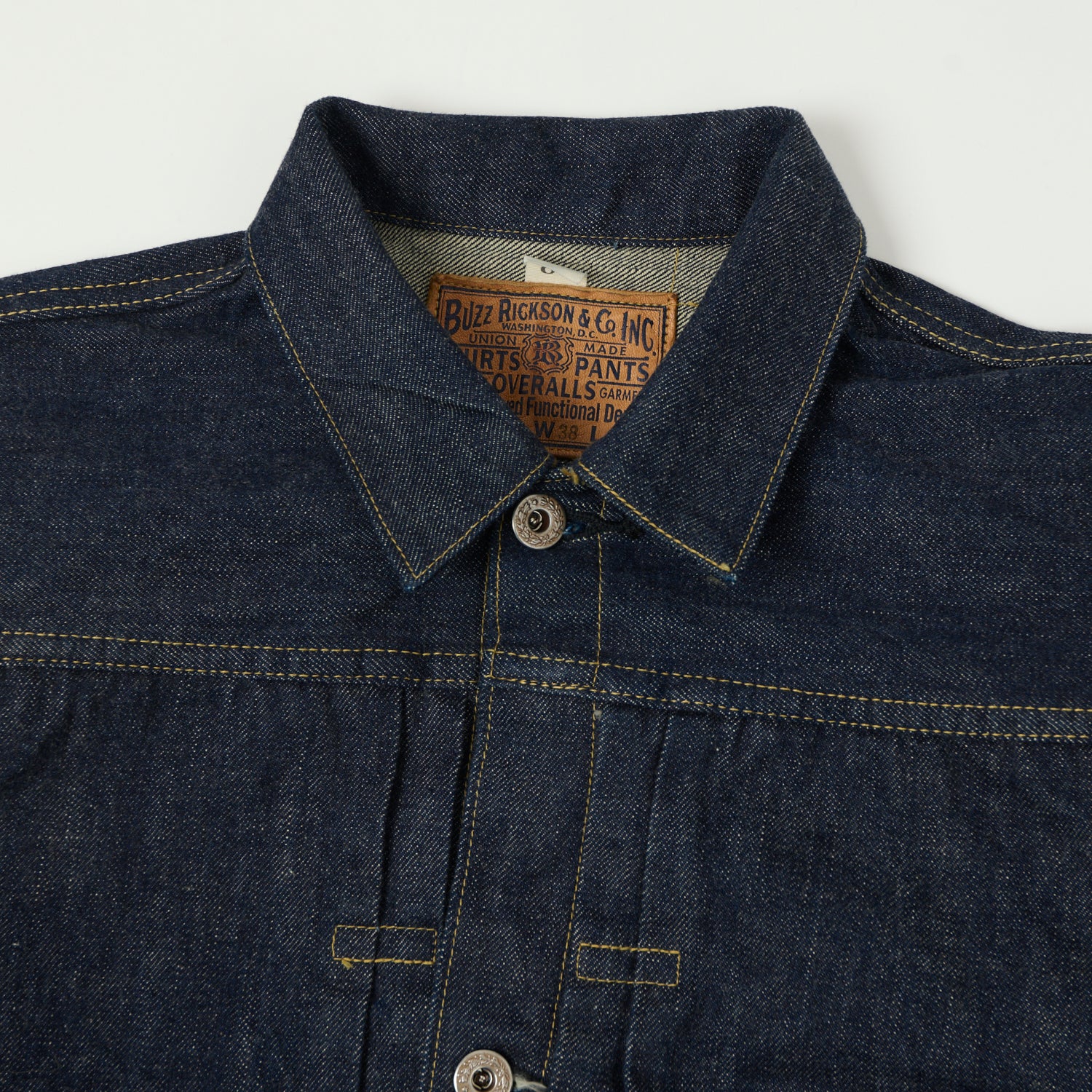 Buzz Rickson's Type I Denim Jacket - One Wash