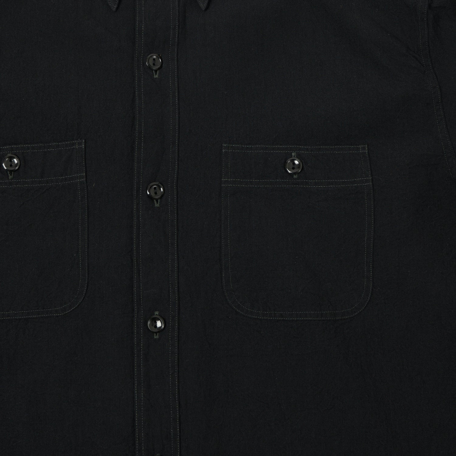 Buzz Rickson's x William Gibson Chambray Work Shirt - Black
