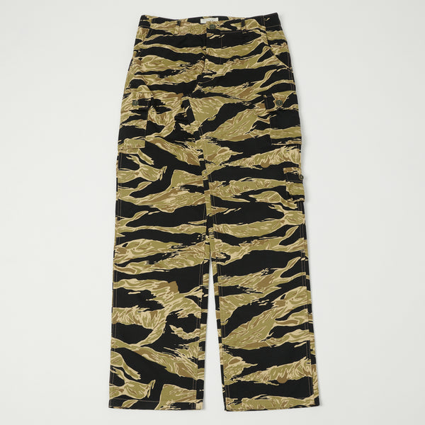Buzz Rickson's Gold Tiger Stripe Camo Trouser - Black – SON OF A STAG