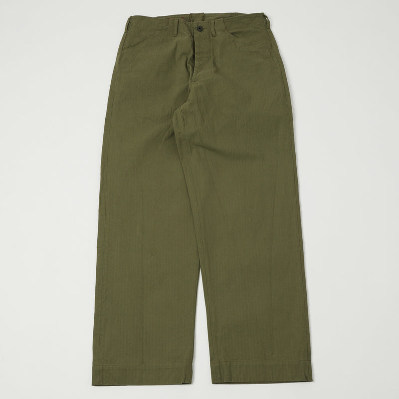 Buzz Rickson's BR42290 U.S. Navy N-3 Trouser - Olive