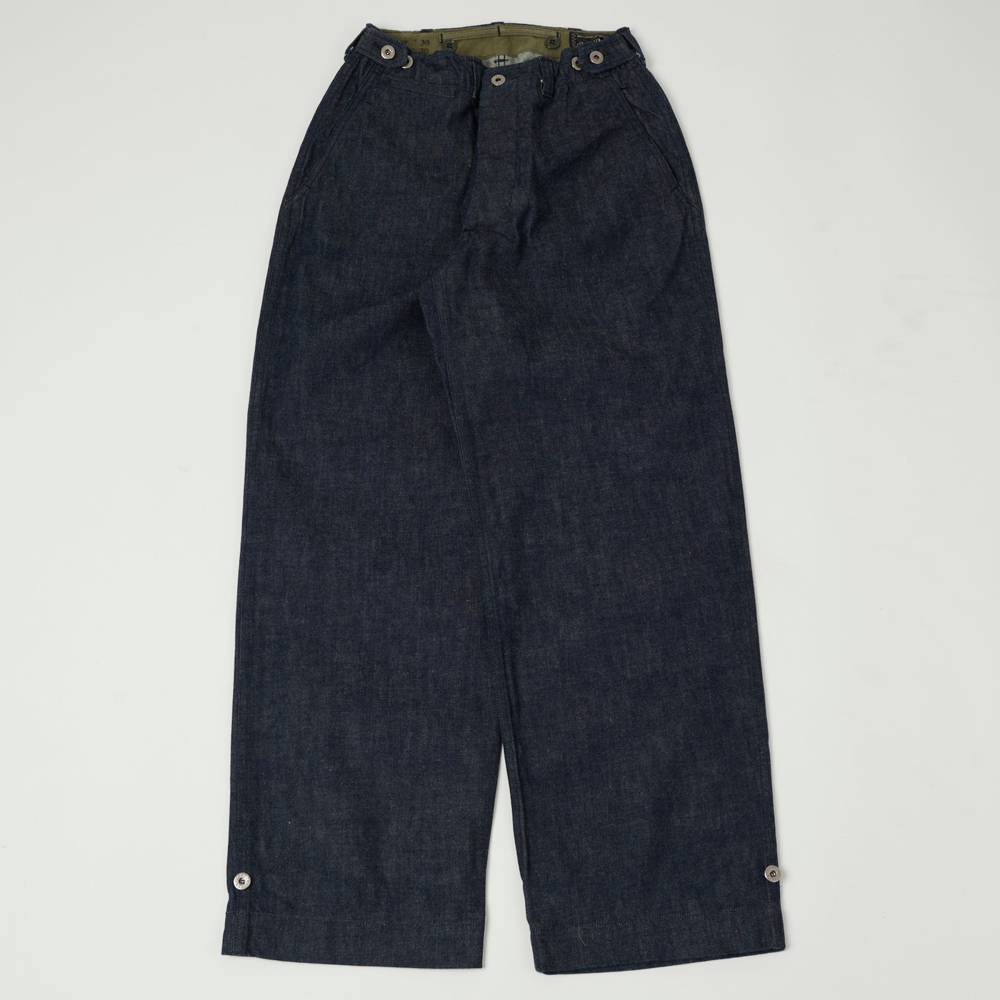 Buzz Rickson's Civillian Model M-43 Denim Trousers - One Wash