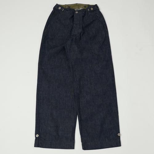Buzz Rickson's Civillian Model M-43 Denim Trousers - One Wash