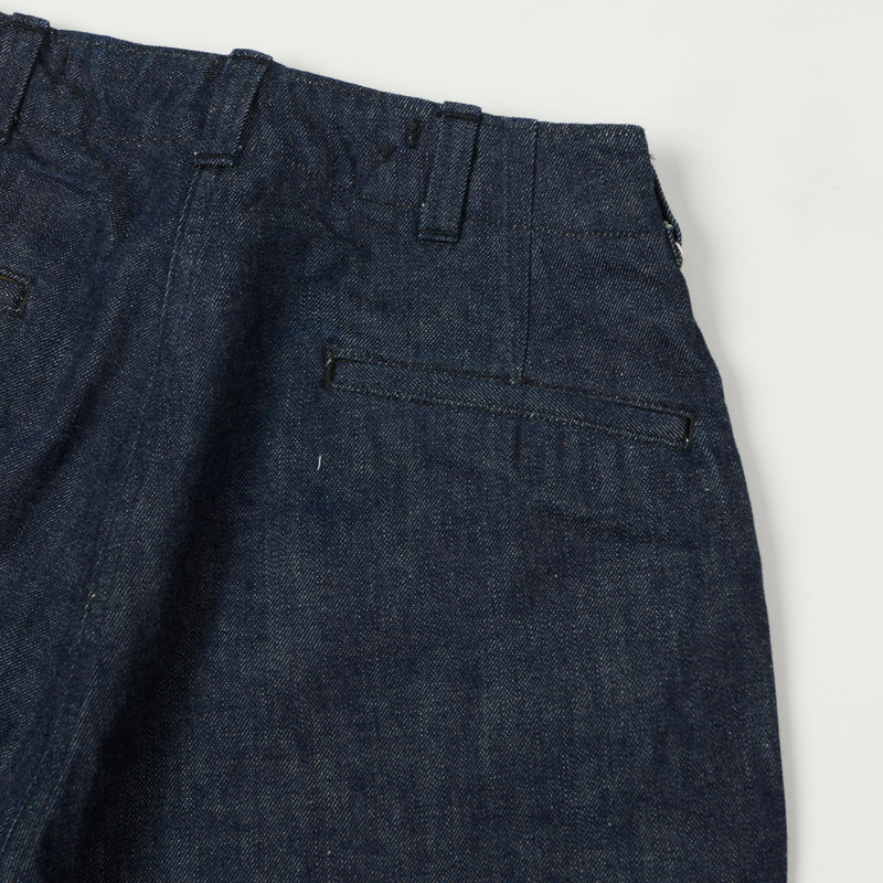 Buzz Rickson's Civillian Model M-1943 Trousers - Indigo Denim