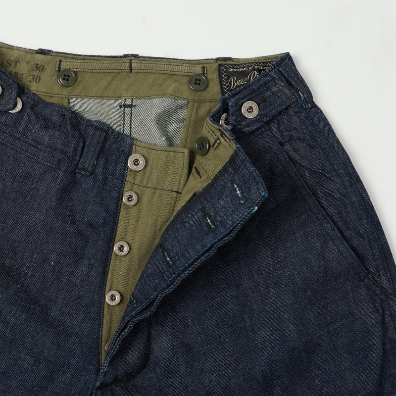 Buzz Rickson's Civillian Model M-1943 Trousers - Indigo Denim