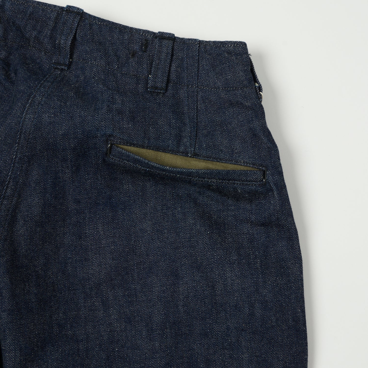 Buzz Rickson's Civillian Model M-43 Denim Trousers - One Wash