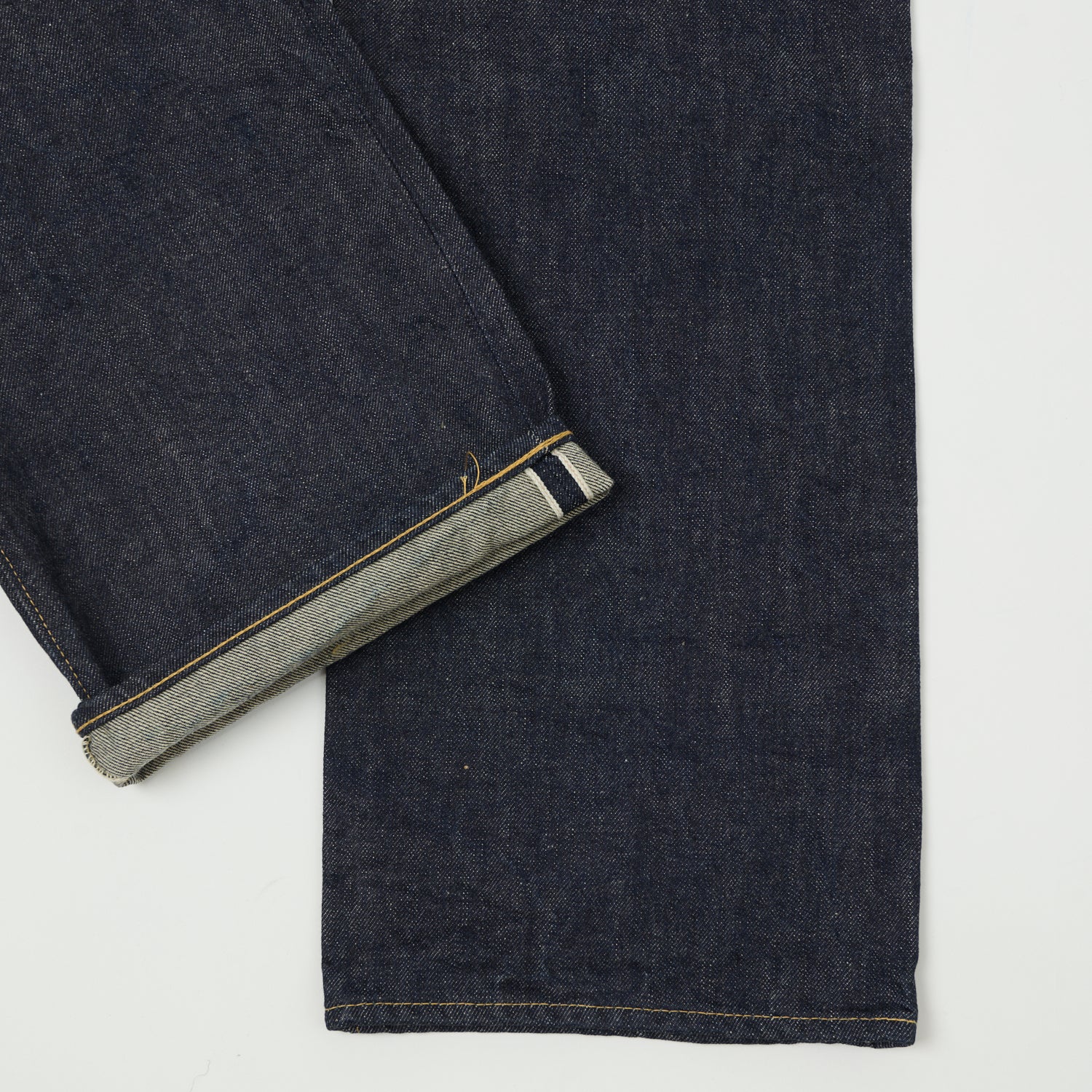 Buzz Rickson's WWII 'Waist Overall' 13.6oz Loose Straight Jean - Raw