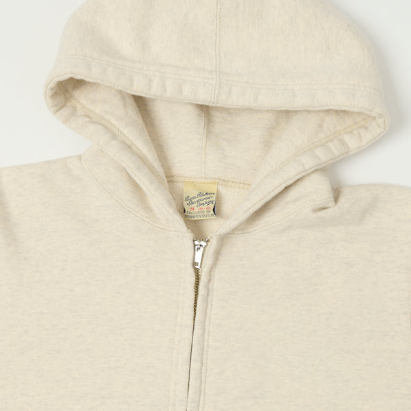 Buzz Rickson's Full Zip Sweat Parka - Oatmeal