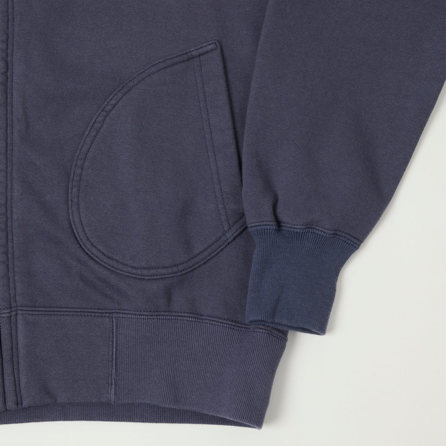 Buzz Rickson's U.S.A.F Full Zip Sweat Parka - Navy