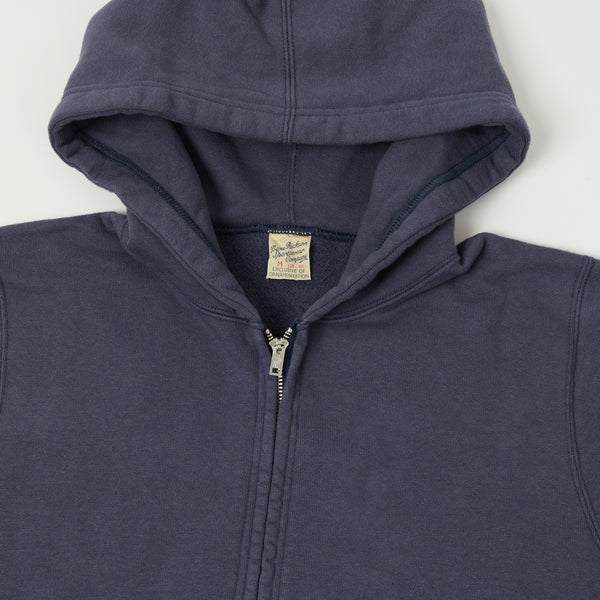 Buzz Rickson's Full Zip Sweat Parka - Navy