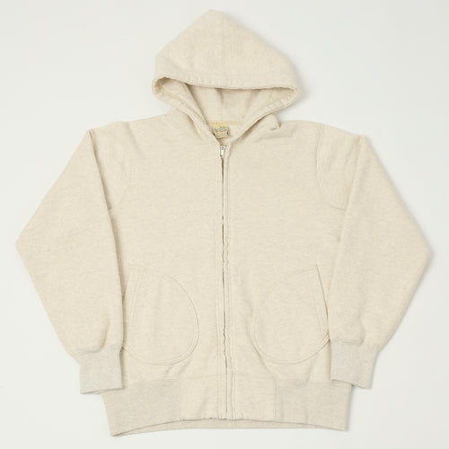 Buzz Rickson's Full Zip Sweat Parka - Oatmeal