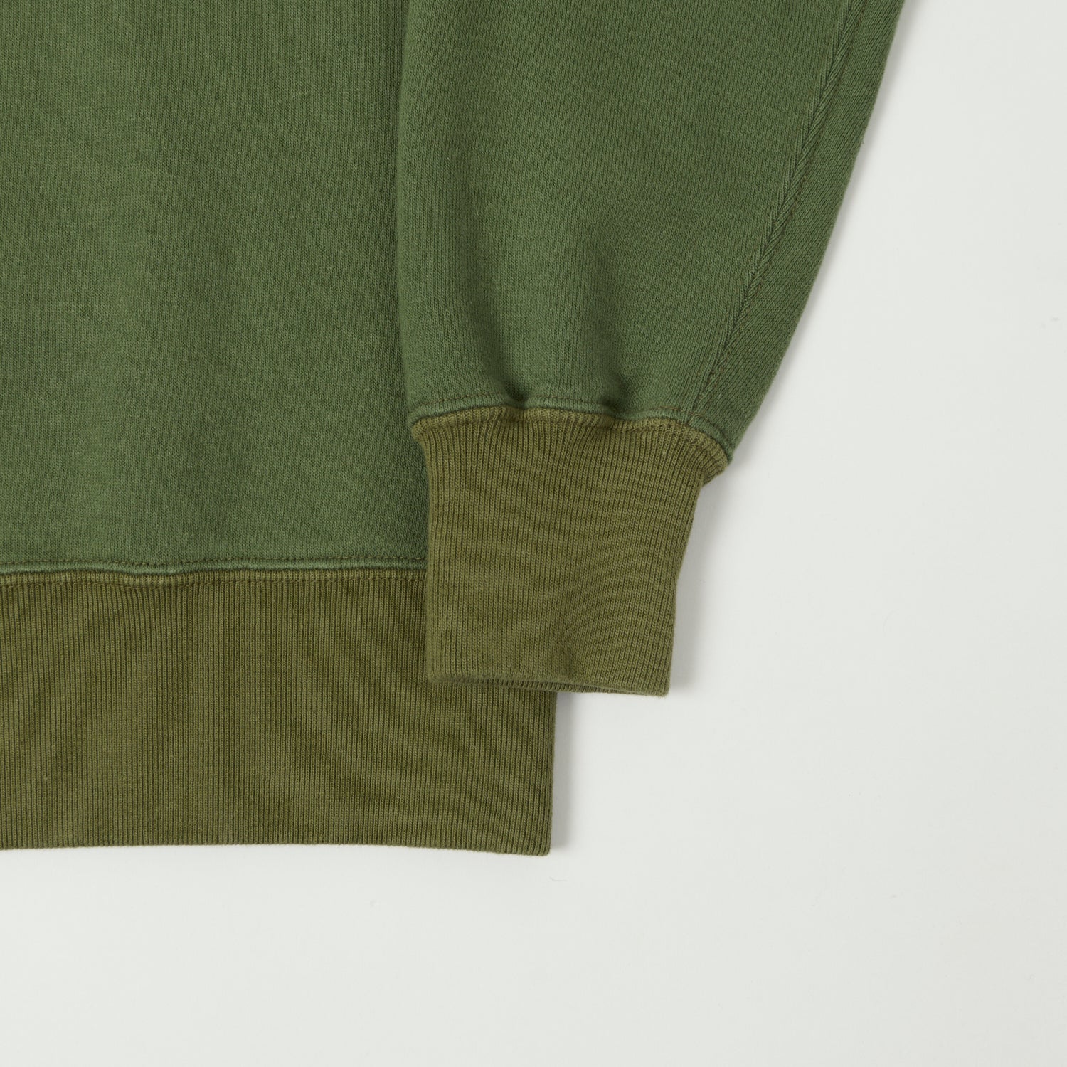 Buzz Rickson's Raglan Sleeve Freedom Sweatshirt - Olive