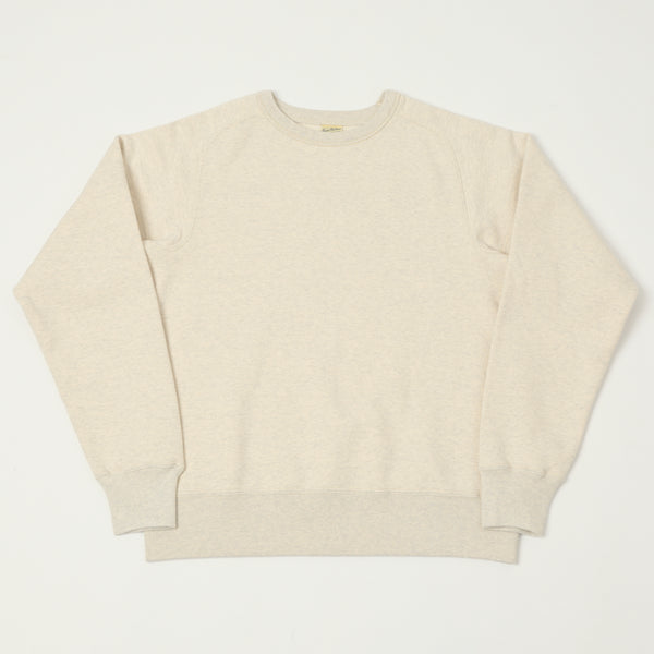 Buzz Rickson's BR69463 Freedom Sleeve Raglan Sweatshirt - Oatmeal