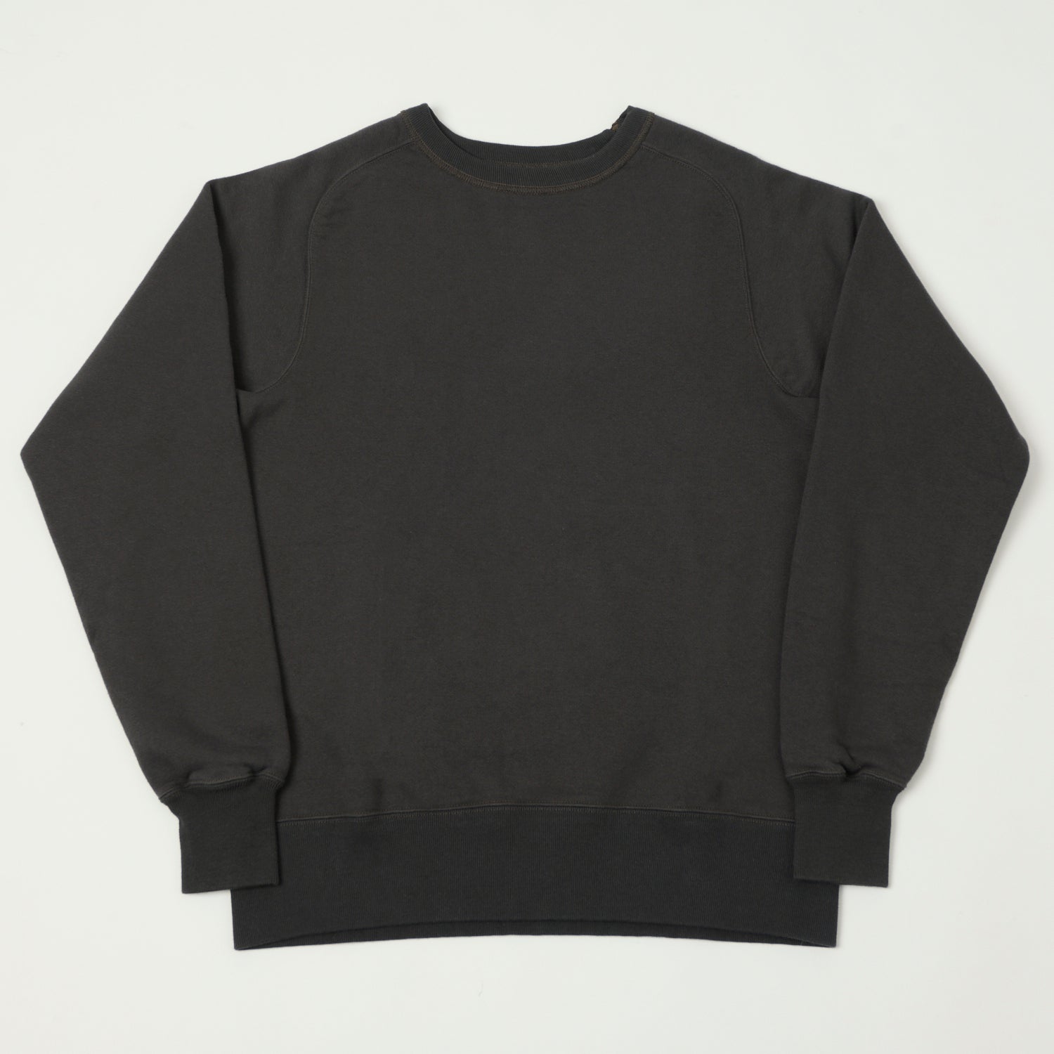 Buzz Rickson's Raglan Sleeve Freedom Sweatshirt - Black