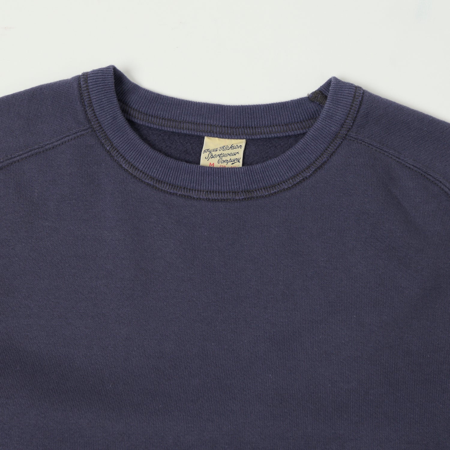 Buzz Rickson's Raglan Sleeve Freedom Sweatshirt - Navy