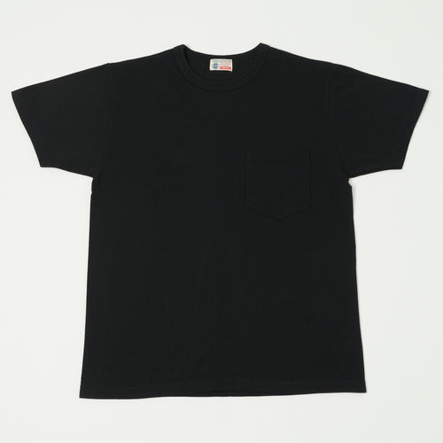Buzz Rickson's Pocket T-Shirt - Black