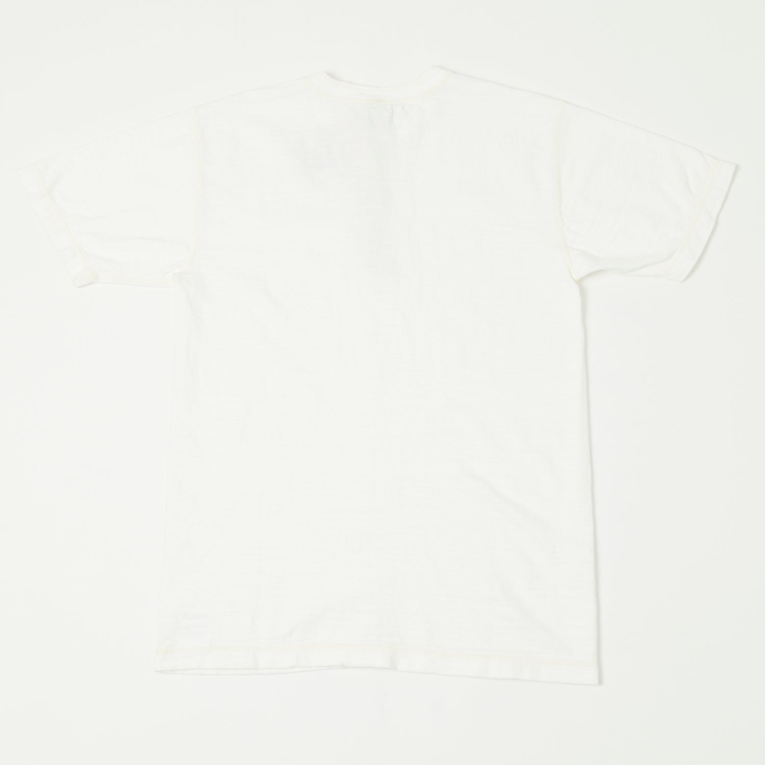Buzz Rickson's Slub Henley T-Shirt - White