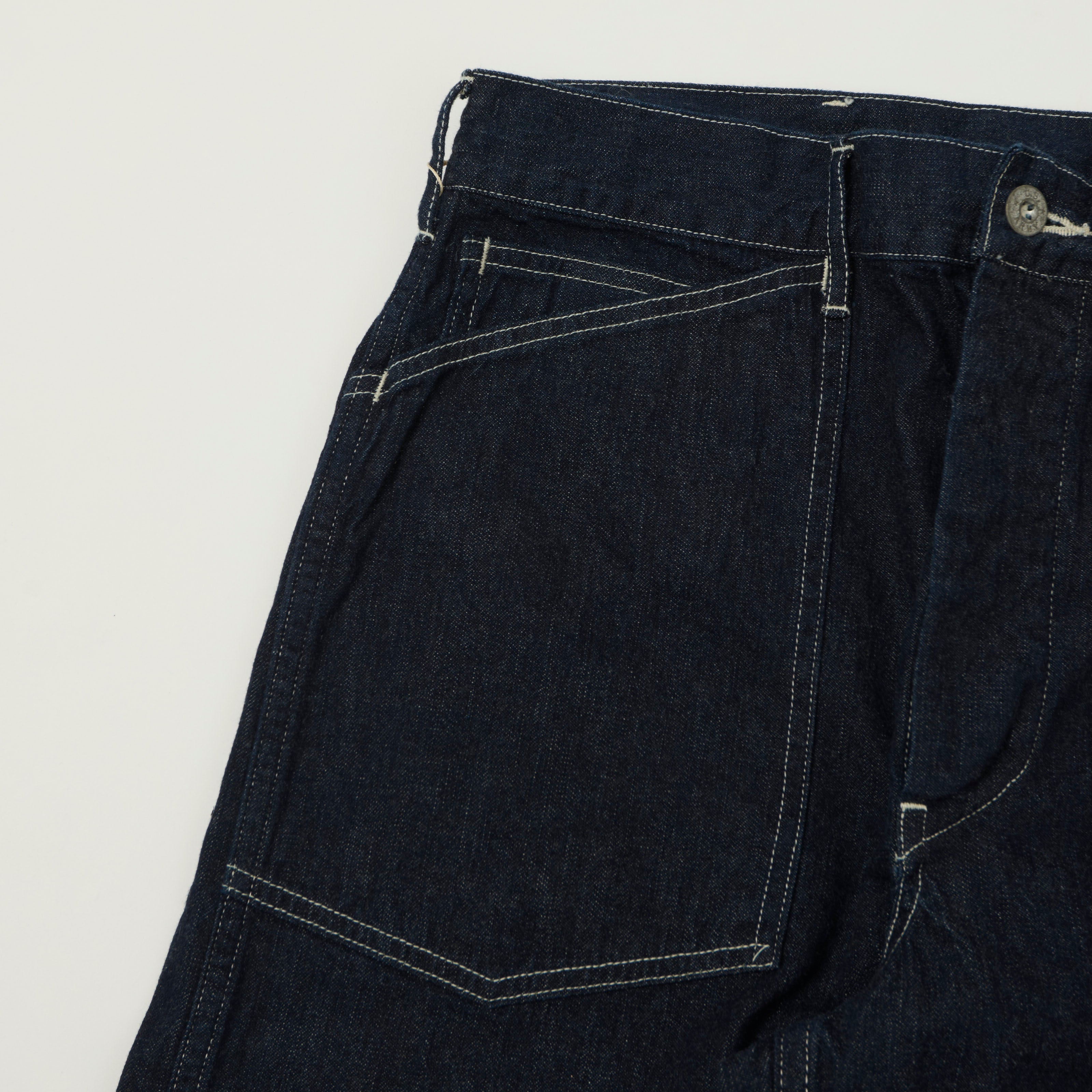Buzz Rickson's U.S. Army Denim Work Trousers - One Wash