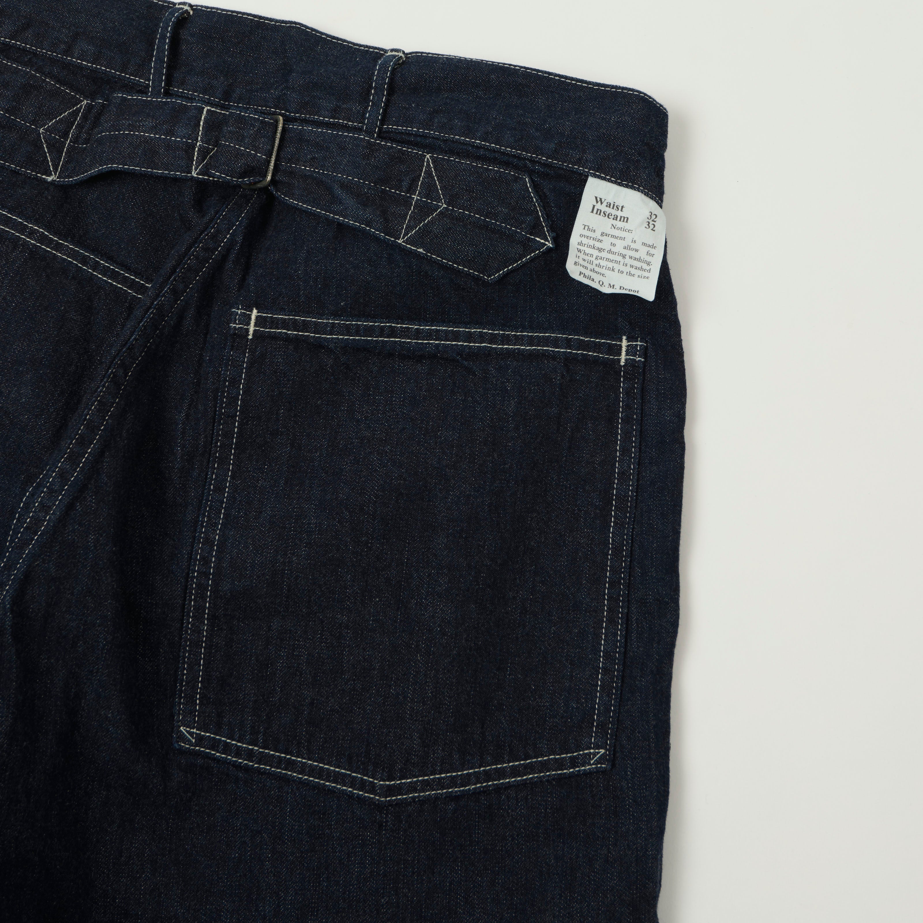 Buzz Rickson's U.S. Army Denim Work Trousers - One Wash – SON OF A