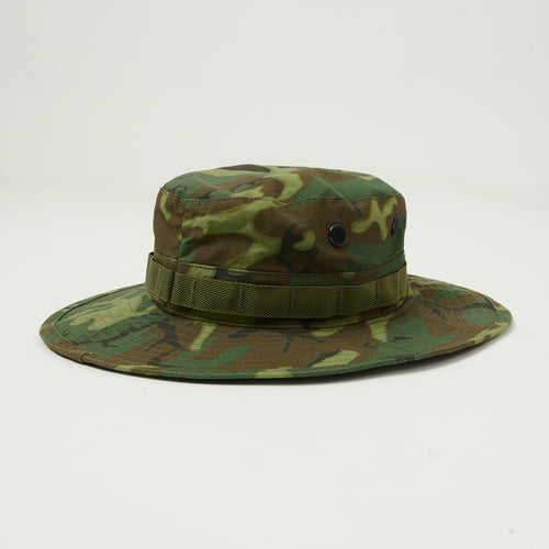 Buzz Rickson's ERDL Camouflage Boonie Hat - Camo