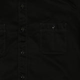 Buzz Rickson's Herringbone Open Pocket Work Shirt - Black