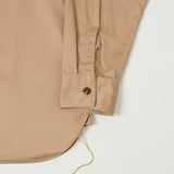 Buzz Rickson's Herringbone Open Pocket Work Shirt - Beige