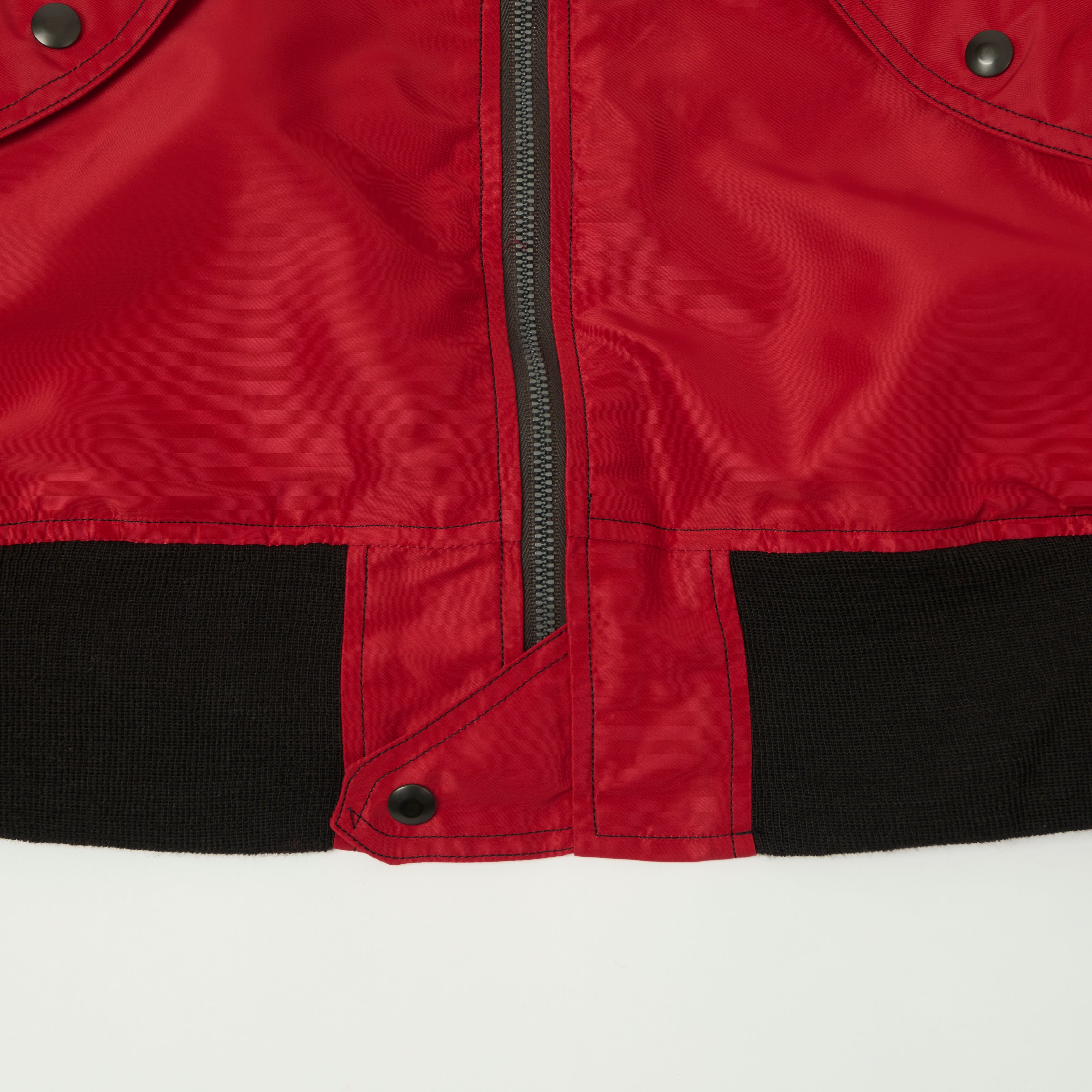 Buzz Rickson's L-2B 'Scorpion' Light Weight Flight Jacket - Red