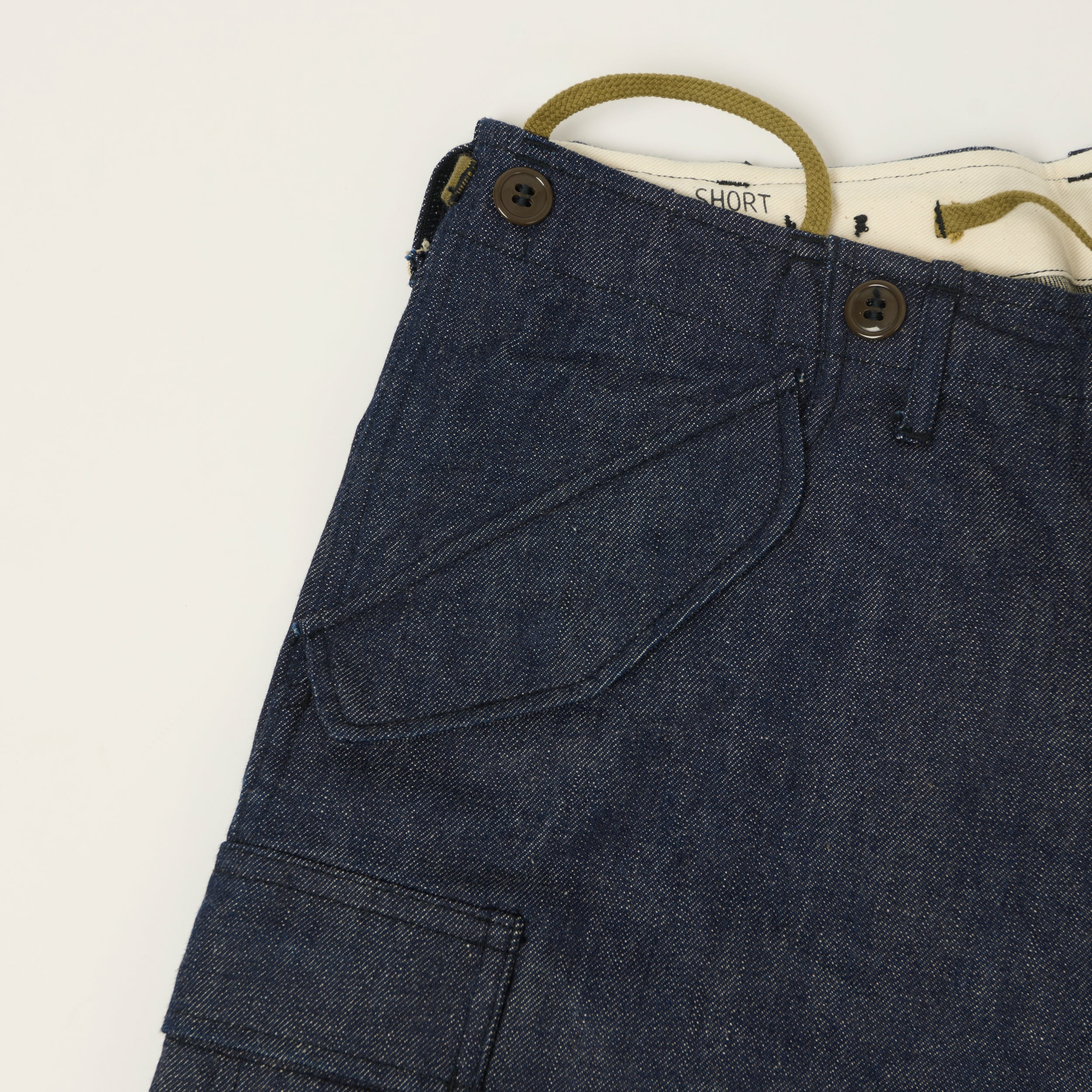 Buzz Rickson's M-1951 Denim Civilian Shorts - Rinsed