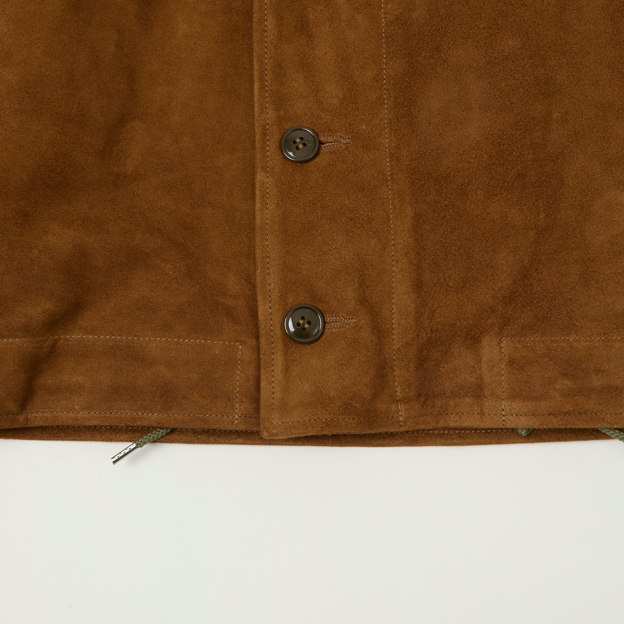 Buzz Rickson's ‘Aviation Associates’ Horsehide Civilian Model N-1 Deck Jacket - Brown