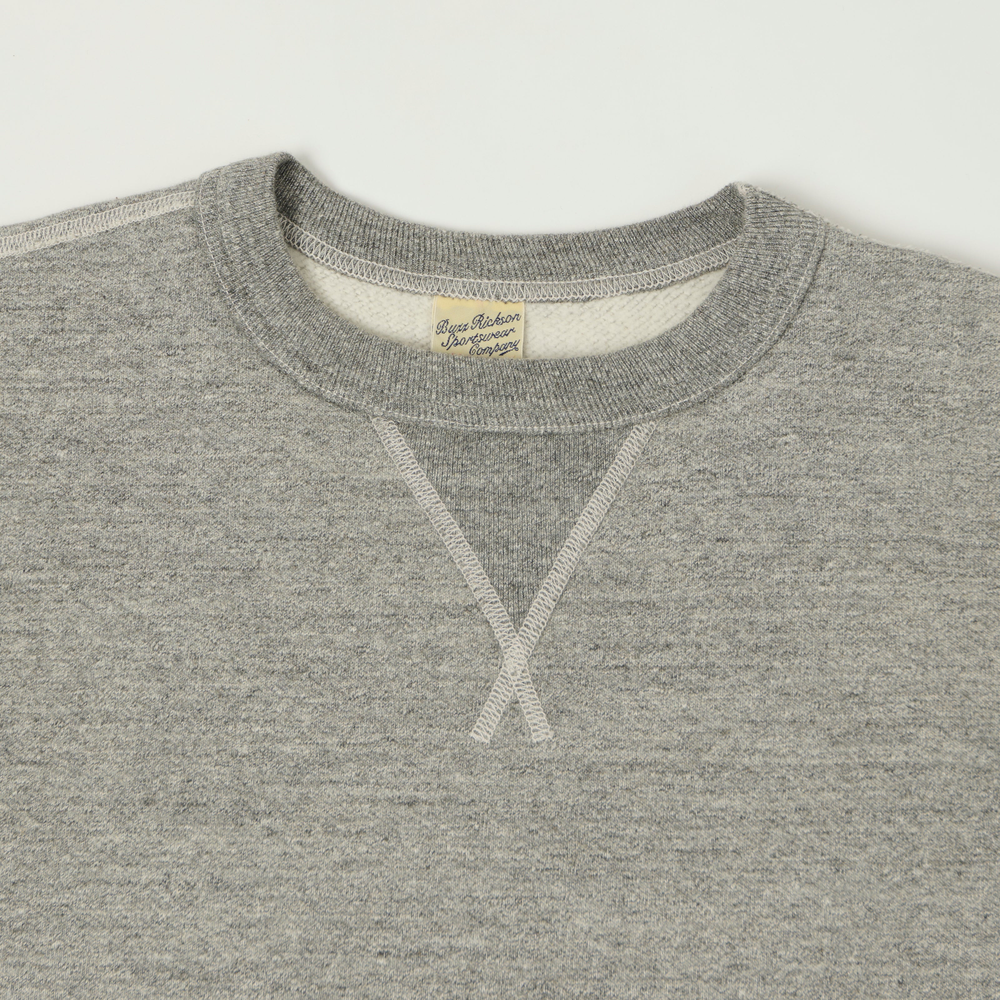 Buzz Rickson's Classic Sweatshirt - Heather Grey