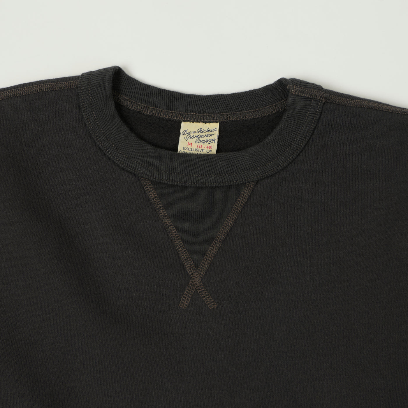 Buzz Rickson's Classic Sweatshirt - Black