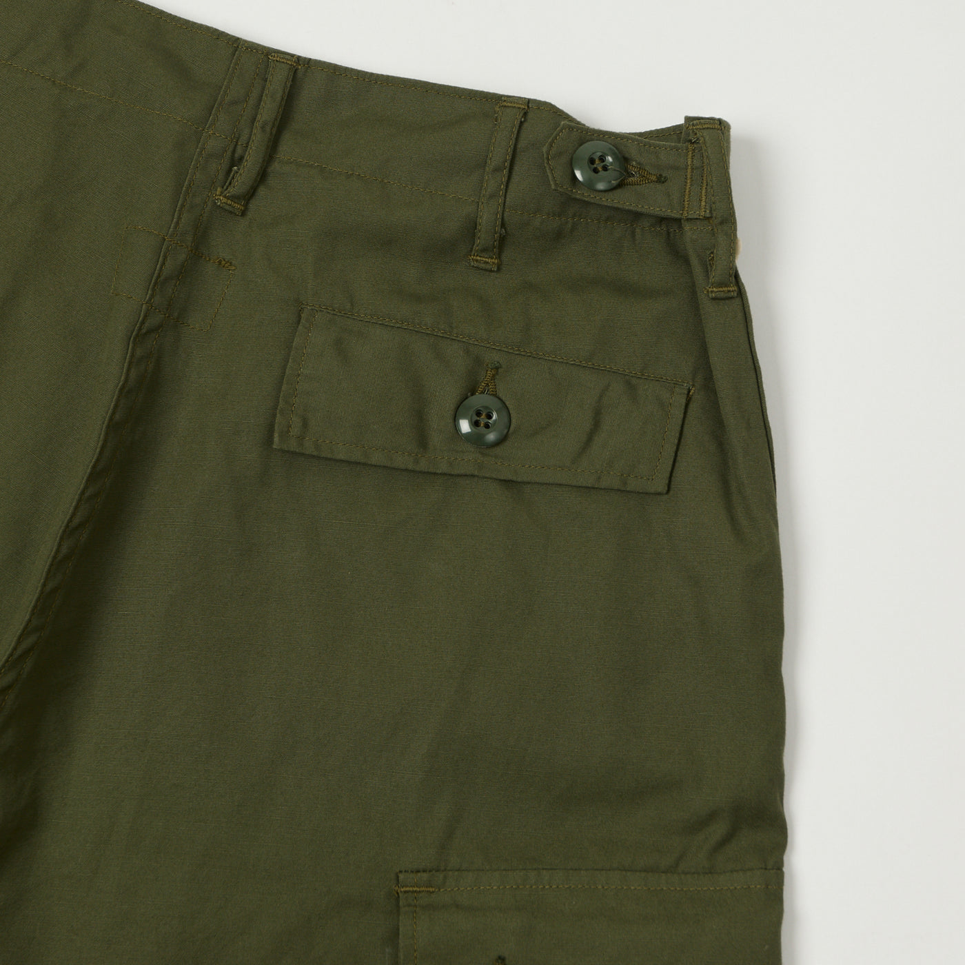 Buzz Rickson's Tropical Combat Shorts - Olive Drab