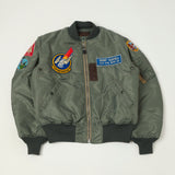 Buzz Rickson's Albert Turner MA-1 '71st Fighter Interceptor Squadron' Flight Jacket  - Olive