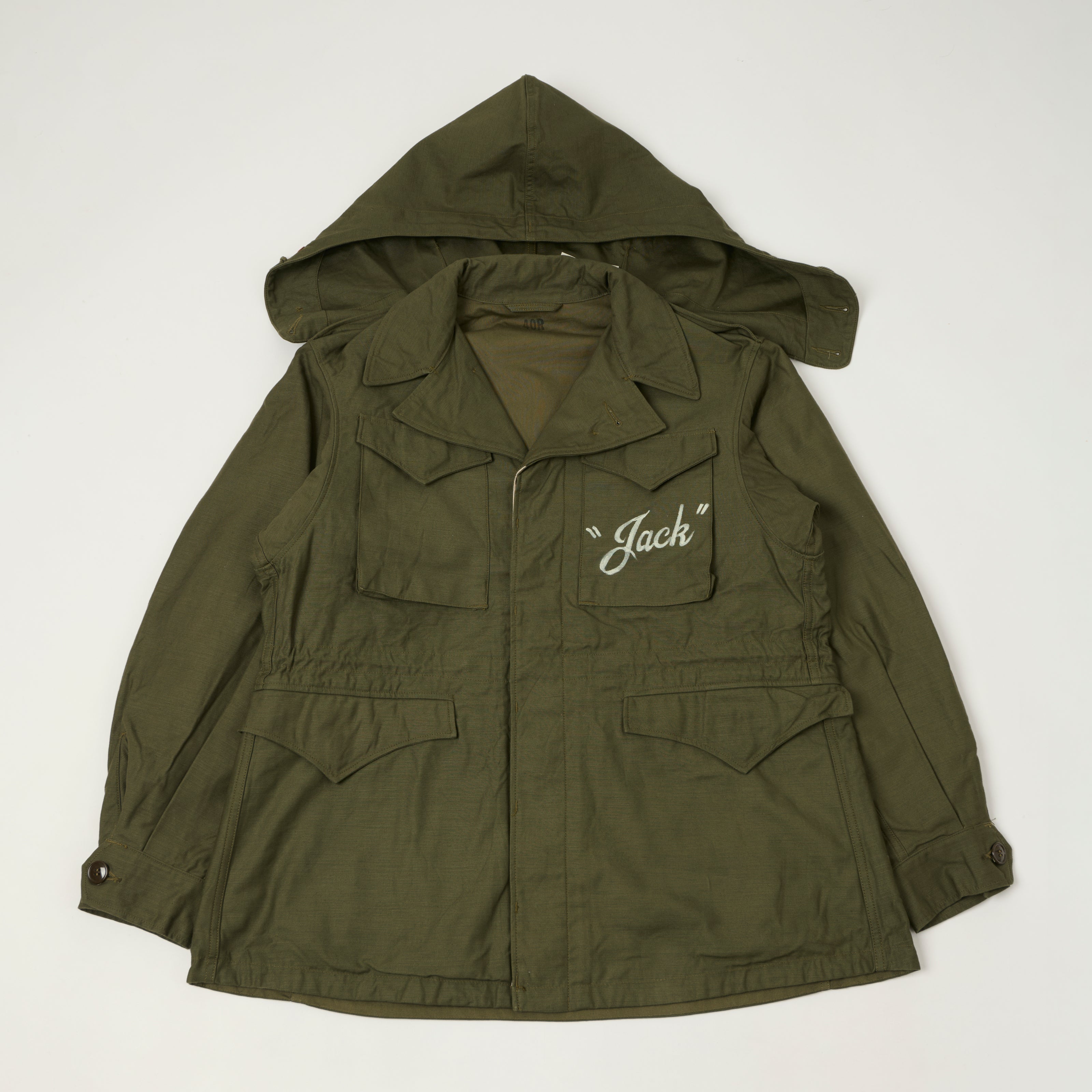 Buzz Rickson's U.S. Army M-1943 'Dragon & Lady' Field Jacket - Olive Drab