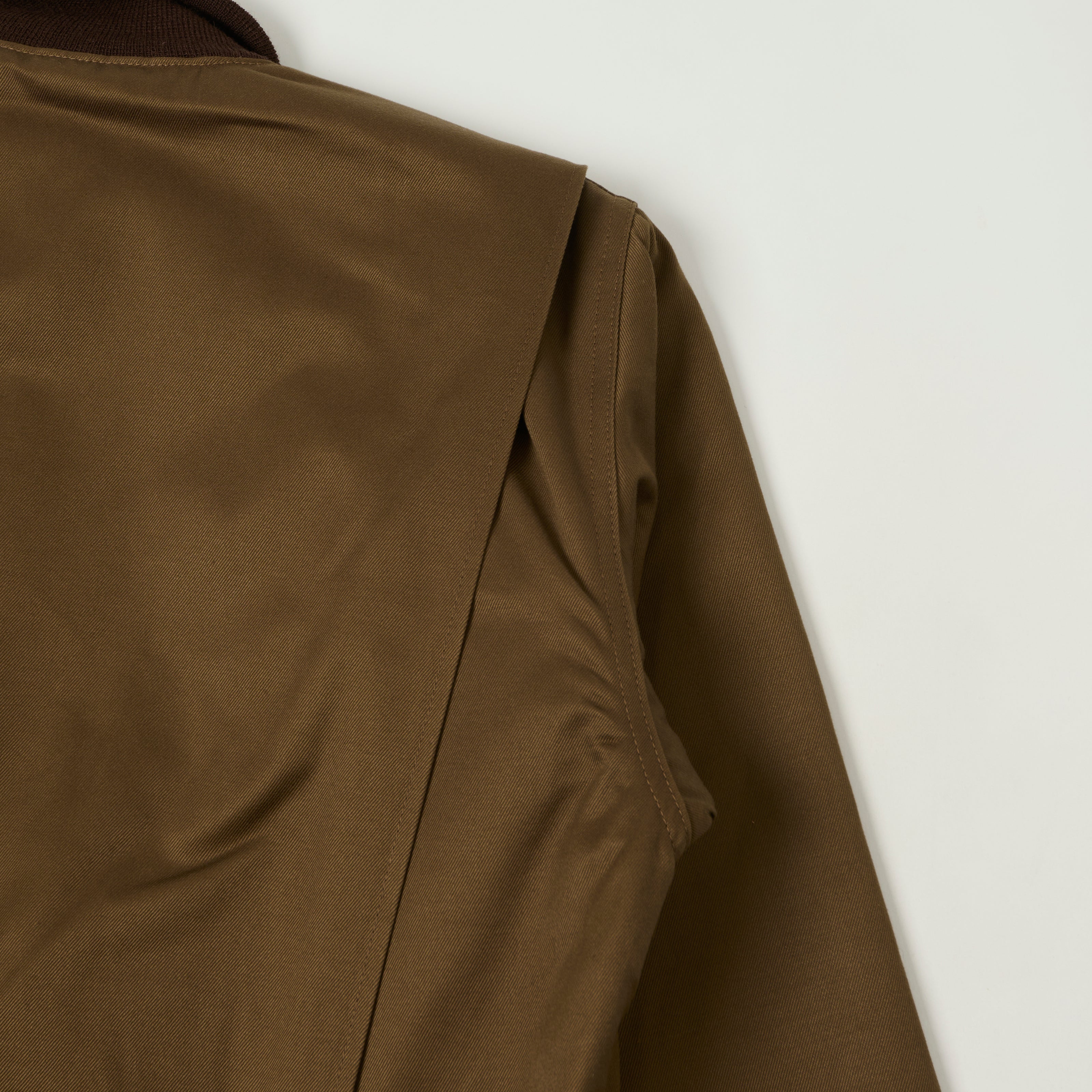 Buzz Rickson's U.S. Navy Zip Through Deck Jacket - Tankers Brown