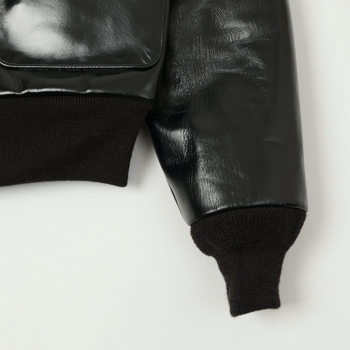Buzz Rickson's x William Gibson A-2 Rough Wear Leather
