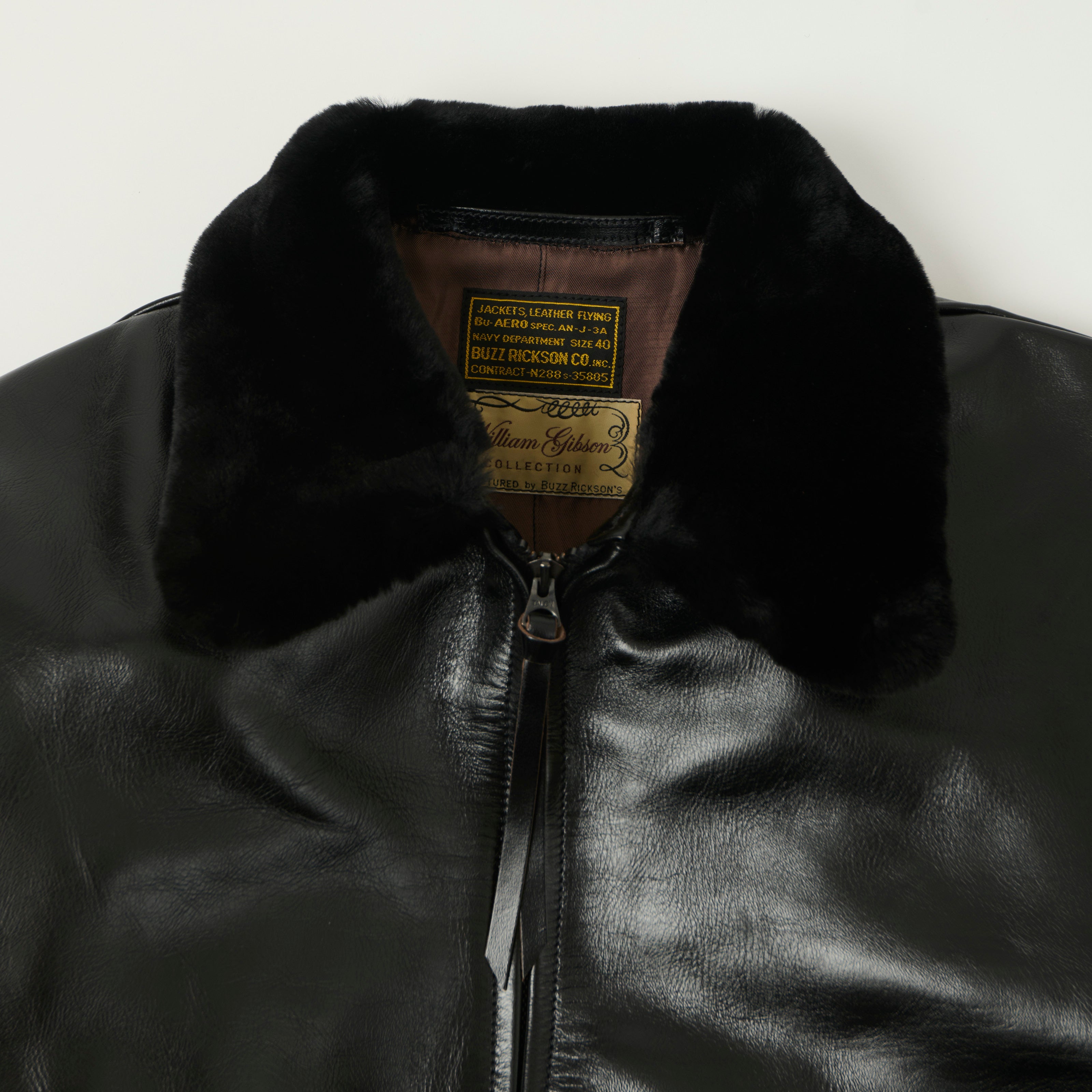 Buzz Rickson's William Gibson Type AN-J-3A Horsehide Flight Jacket