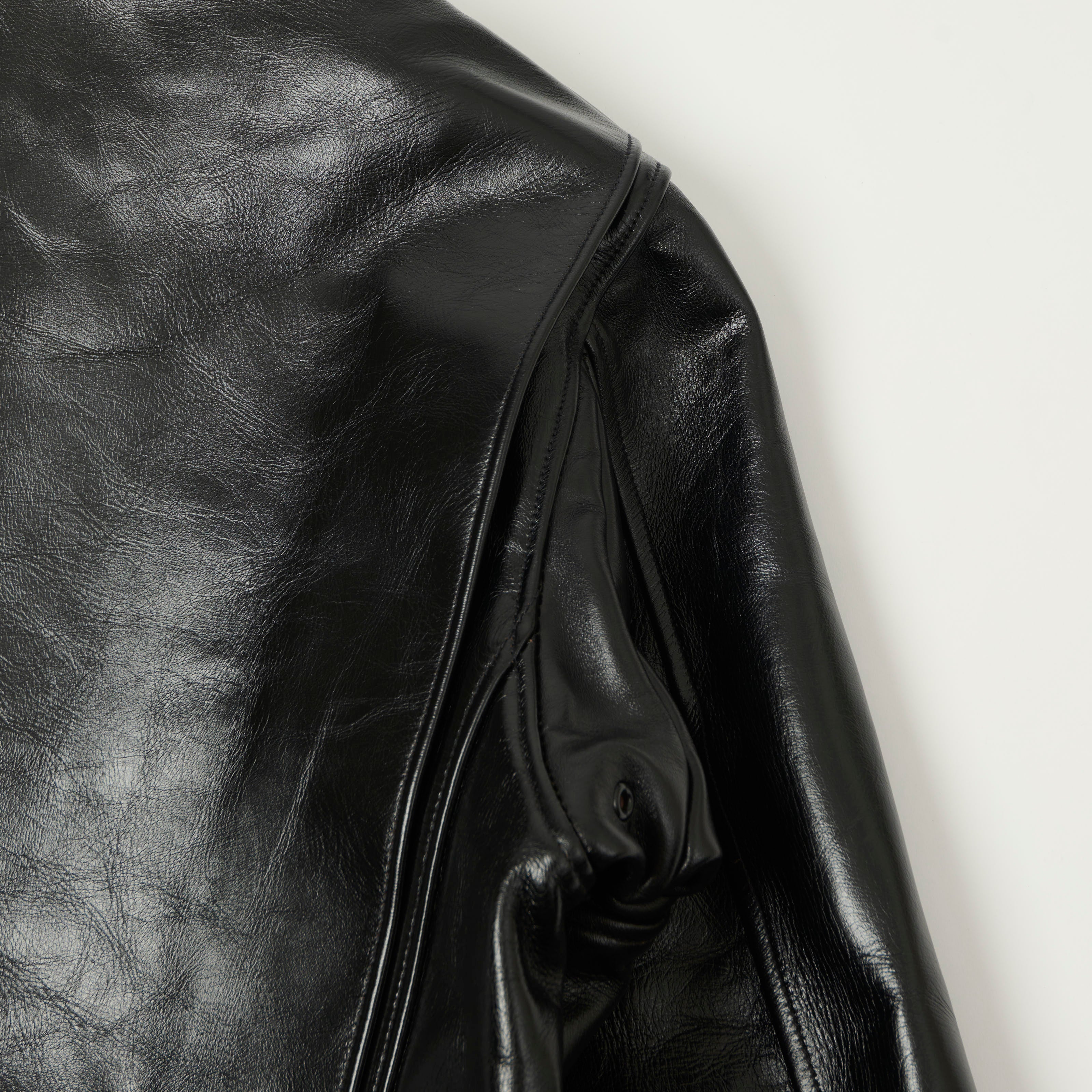 Buzz Rickson's William Gibson Type AN-J-3A Horsehide Flight Jacket - Black