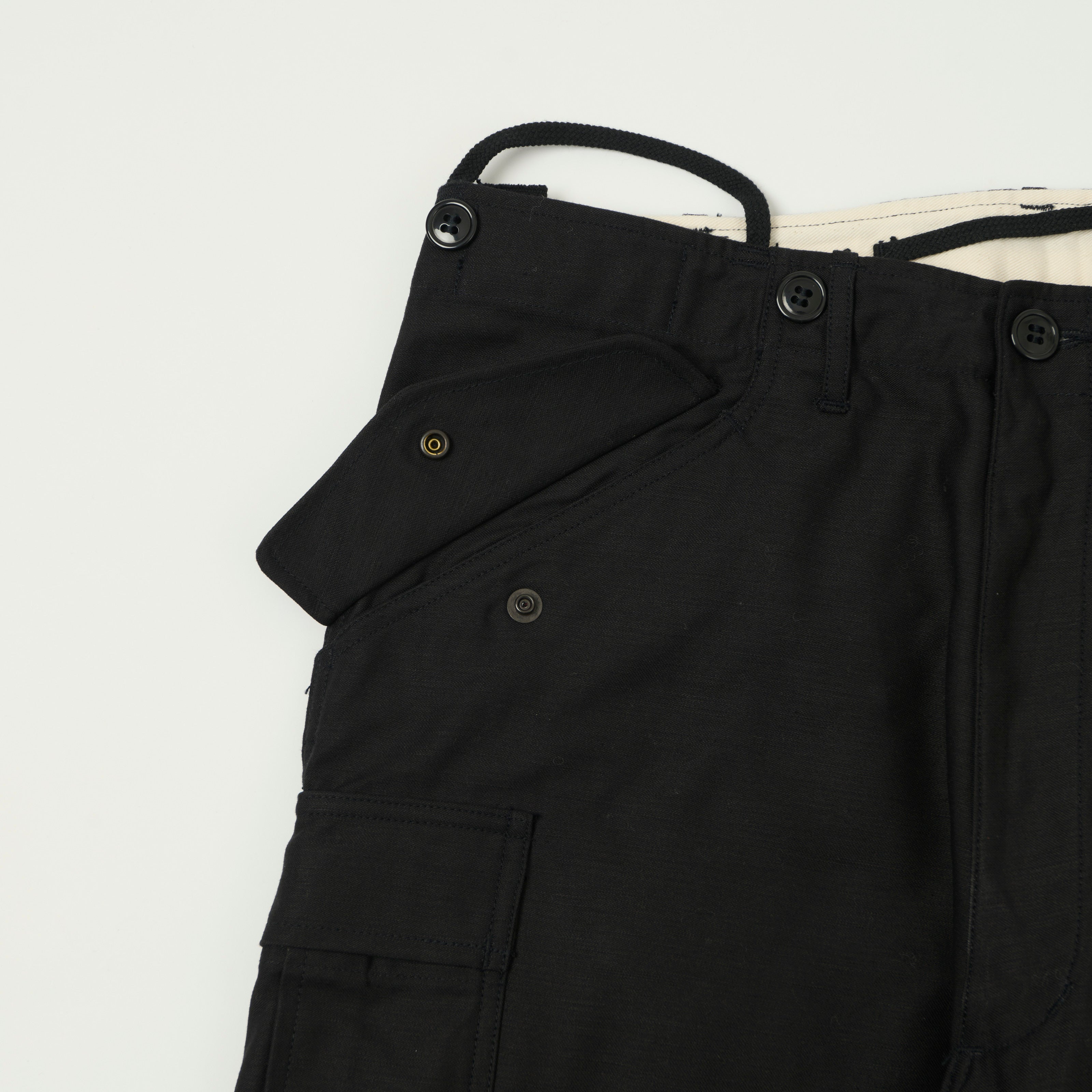 Buzz Rickson's William Gibson U.S. Army M-1951 Field Trouser - Black