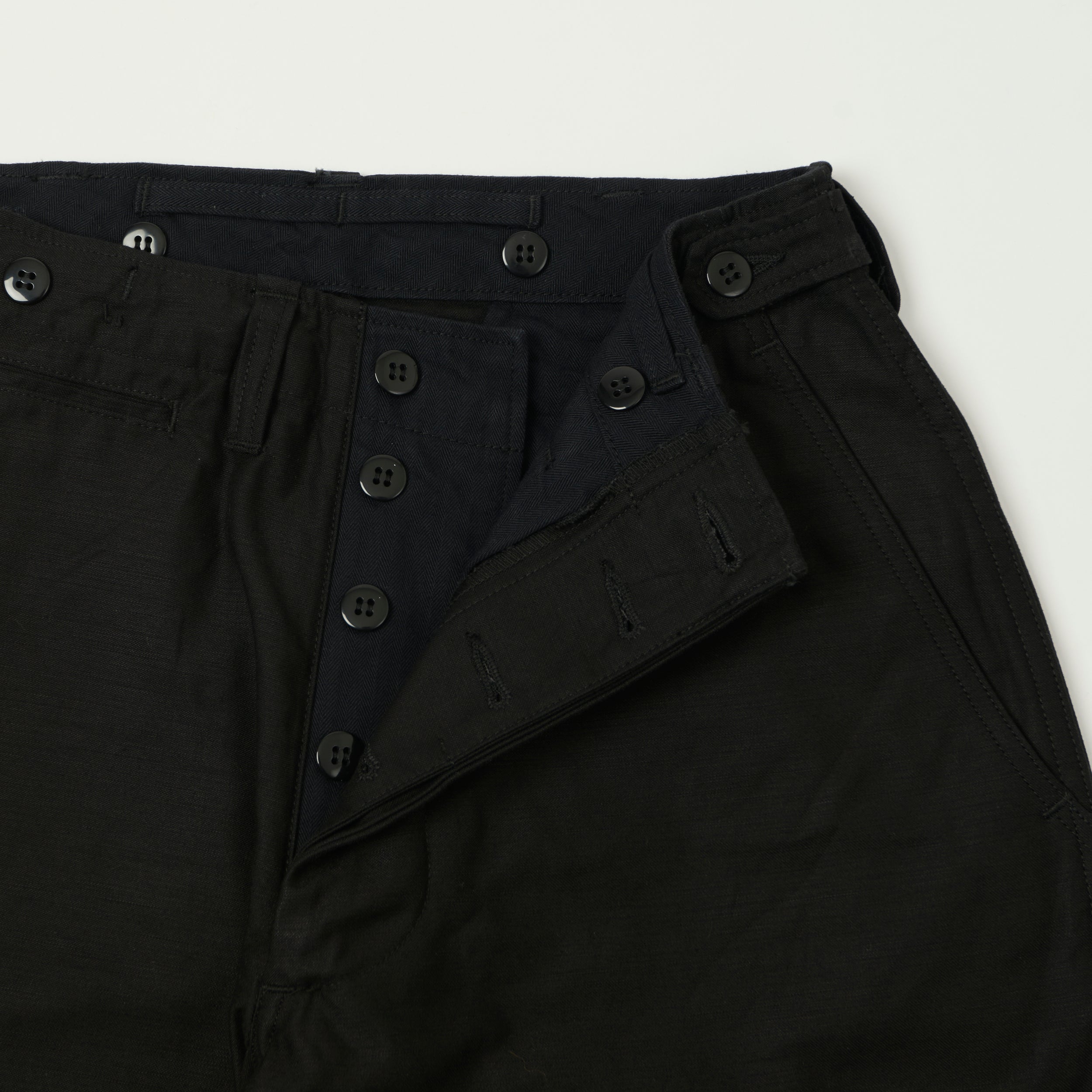 Buzz Rickson's x William Gibson U.S. Army M-53 Trouser - Black