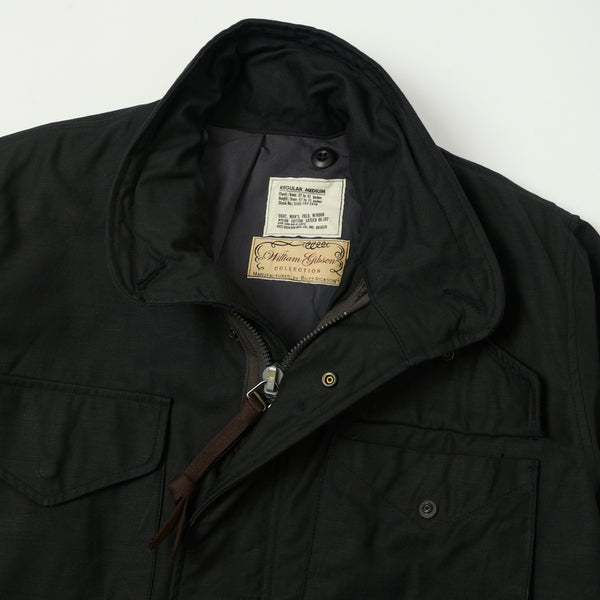 Buzz Rickson's X William Gibson M-65 'Early Model' Jacket - Black