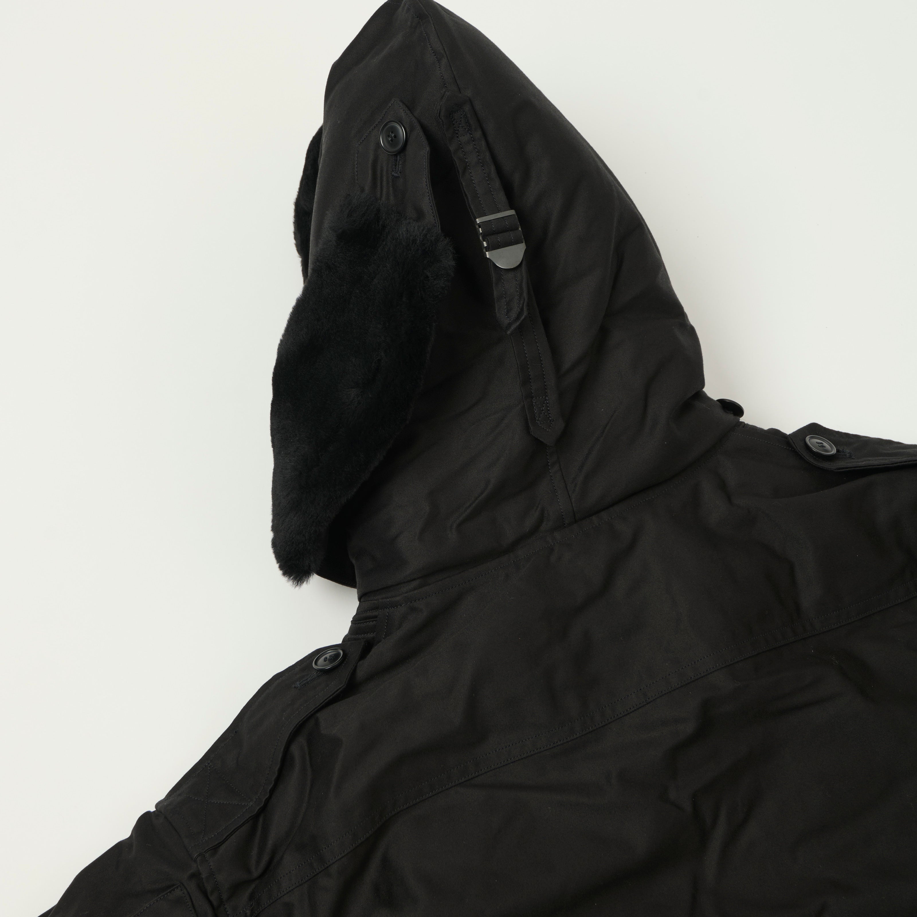 Buzz Rickson's William Gibson Type B-9 Extreme Cold Flight Parka - Black