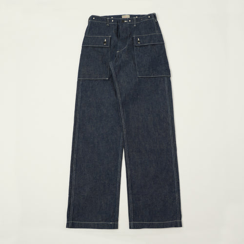 Buzz Rickson's Marine Corps M-1944 Denim Utility Trouser - One Wash