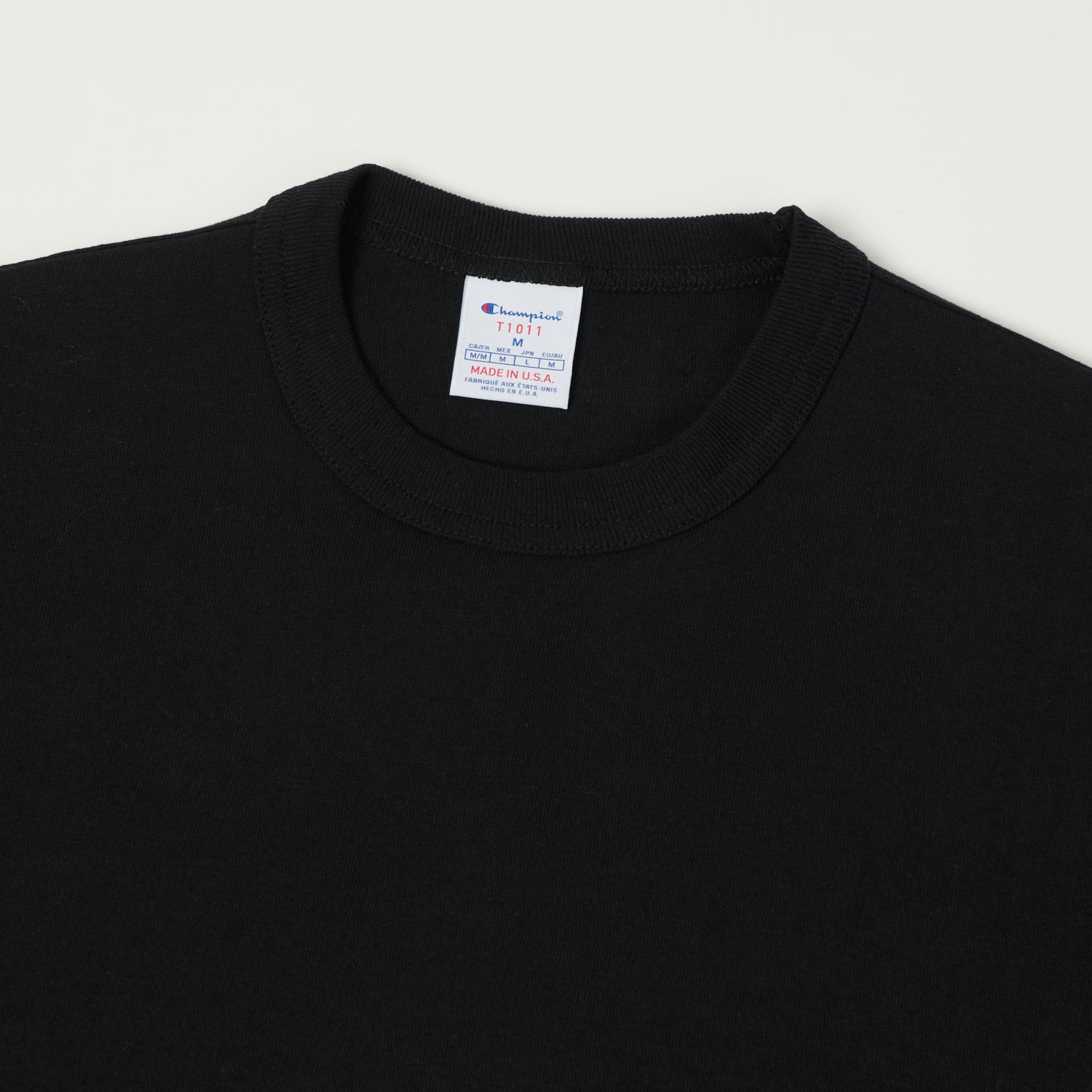 Champion Made in USA Crewneck Tee - Black – SON OF A STAG