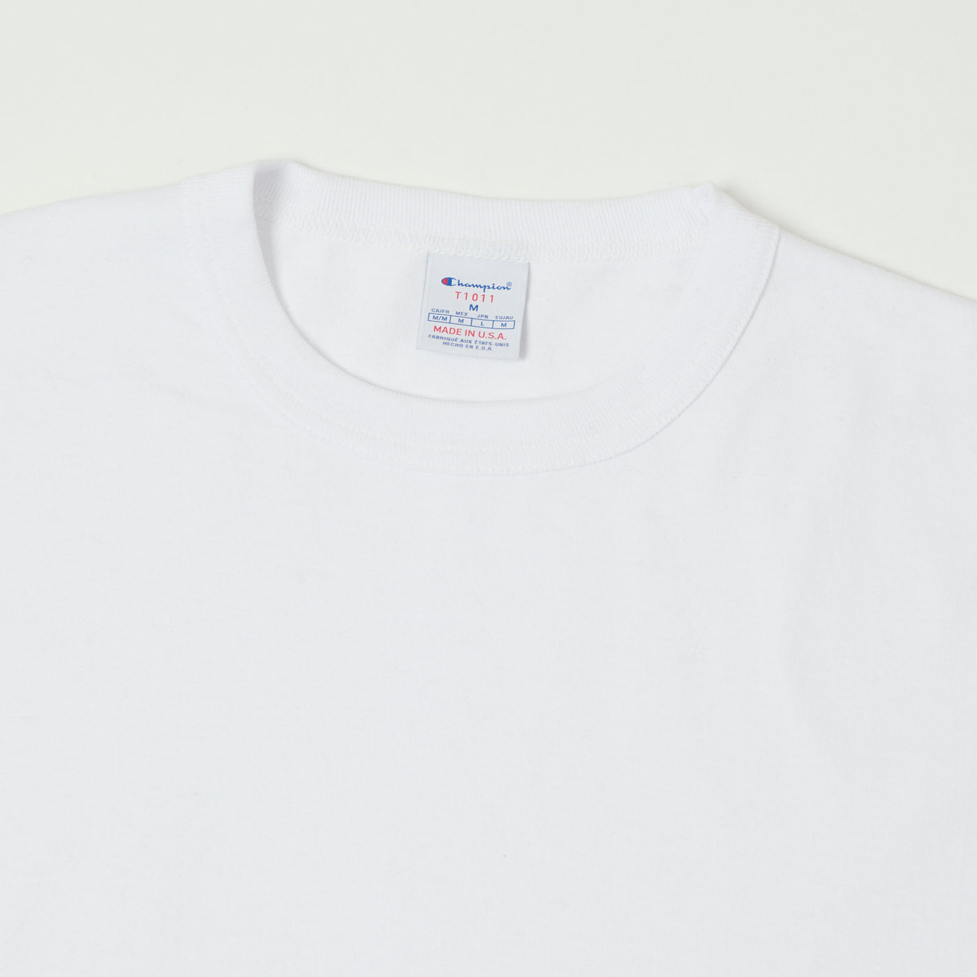 Champion Made in USA Crewneck Tee - White