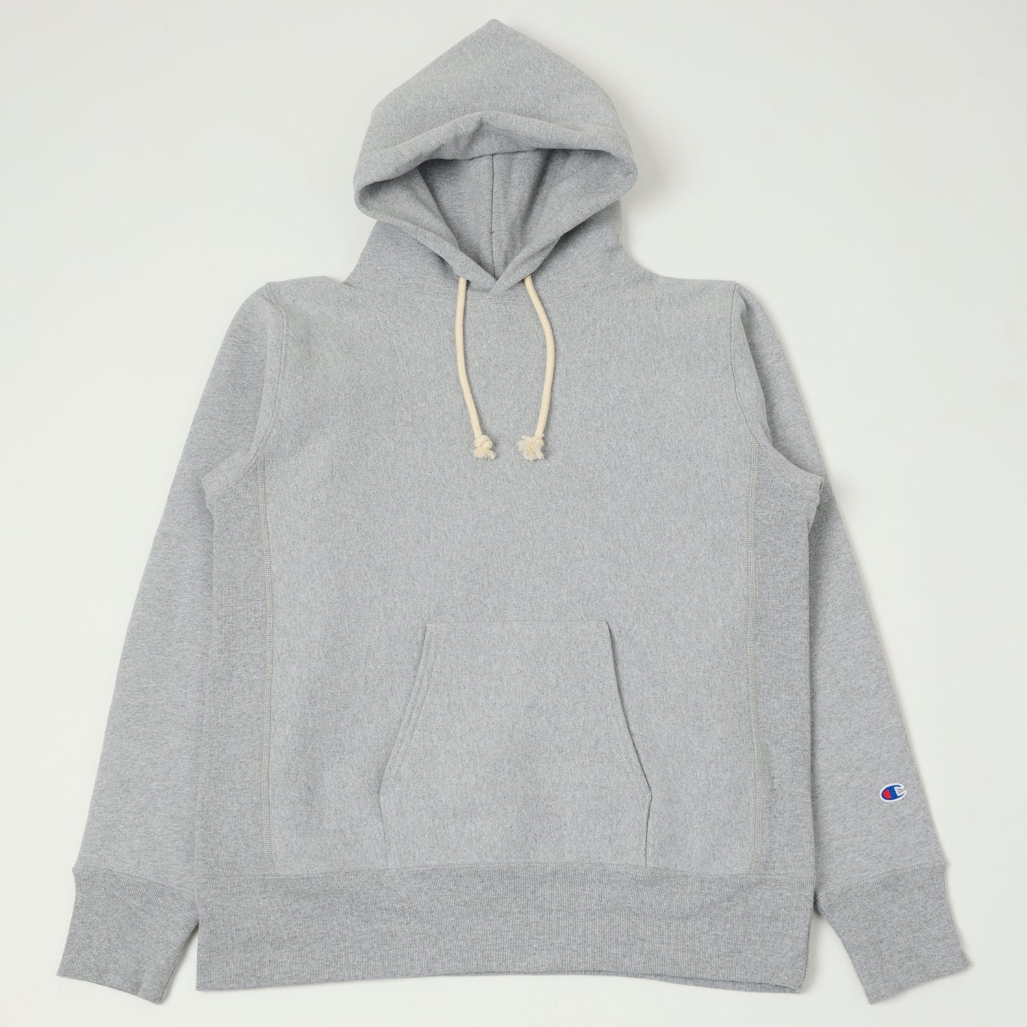 Champion Made in USA Reverse Weave Hoodie - Oxford Grey