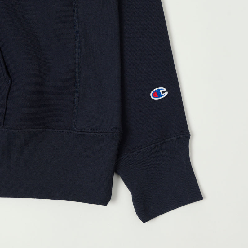 Champion Made in USA Reverse Weave Hoodie - Navy